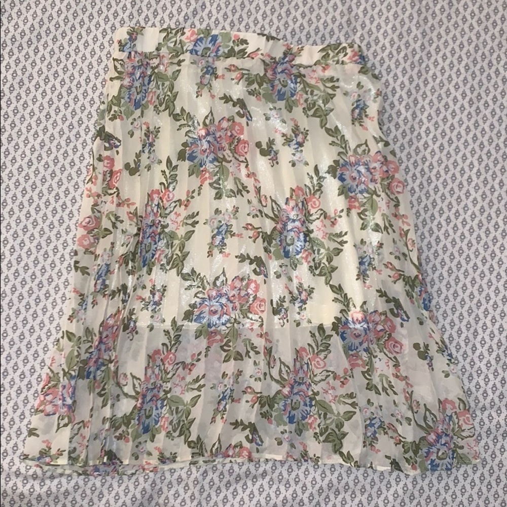 NWT Bailey blossoms floral skirt